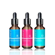 【UNICAT 變臉貓】日本精萃超能原液 30ml 3入組(保濕+亮白+毛孔調理) 精華液