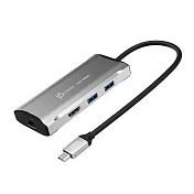 j5create USB Type-C 真4K60 HDMI / Gen2高速6合1多功能輕巧集線器Hub-JCD392