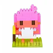 【日本 Kawada】Nanoblock 迷你積木-雙子星 Lala NBCC-004