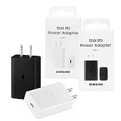 SAMSUNG原廠 EP-T1510 15W Type C 快充旅充頭 - 支援A系列 (盒裝公司貨)  黑色