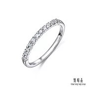 【點睛品】PROMESSA 星宇系列 24分 18K鑽石戒指/線戒(女戒) 13 -18K金