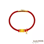 J’code真愛密碼金飾 卡娜赫拉的小動物-滿滿愛P助硬金/鋼編織手鍊