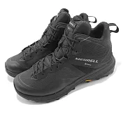 Merrell 登山鞋 MQM 3 Mid GTX 極致黑 灰 男鞋 防水 黃金大底 越野 戶外 ML135569