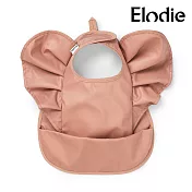 【瑞典ELODIE DETAILS】防水口袋圍兜 Soft Terracotta 陶紅玫瑰