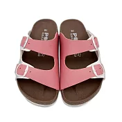 台灣製跳色小方扣拖鞋-藍色 (C007-3) 台灣製 男童鞋 女童鞋 拖鞋 親子鞋 現貨 勃肯鞋 小童鞋 大童鞋 兒童拖鞋