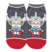 【ONEDER 旺達棉品】超人力霸王 男童襪 短襪 台灣製 超人力霸王直版襪 UT-A504(15-22cm)