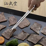 【仙武堂】日本製304不鏽鋼細長型萬用料理夾24cm-小(適用於洗碗機)