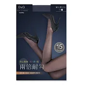 【ONEDER 旺達棉品】15D兩倍耐勾絲襪 日本進口線紗高密度編織絲襪 DG-A9105 灰
