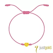 【Just Gold 鎮金店】Joy of Love 黃金手繩