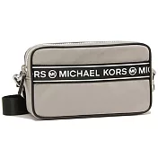 MICHAEL KORS 字母尼龍相機斜揹包-灰