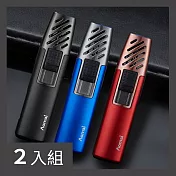 CS22 精品級充氣防風藍焰奧麥打火機3色-2入 藍色