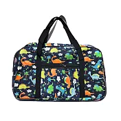 DF Queenin日韓 - 出國馬上走!超輕超大容量旅行袋可掛行李桿-多色可選 恐龍