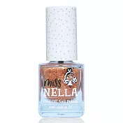 英國 【Miss Nella】兒童水性可撕式安全指甲油 - 閃閃焦糖橙橘 MN30 (4ml)