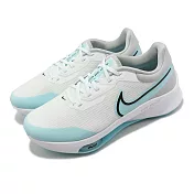 Nike 高爾夫球鞋 Air ZM Infinity Tour Next% 男女鞋 寬楦 水藍色 鞋釘 緩震 DM8446-114 26.5cm WHITE/BLUE