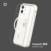 犀牛盾 iPhone 12 mini (5.4吋) Mod NX (MagSafe兼容) 超強磁吸手機保護殼 - 白 White