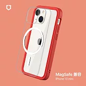 犀牛盾 iPhone 13 mini (5.4吋) Mod NX (MagSafe相容) 超強磁吸手機保護殼 - 紅 Red