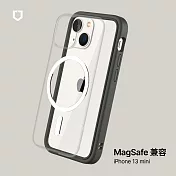 犀牛盾 iPhone 13 mini (5.4吋) Mod NX (MagSafe相容) 超強磁吸手機保護殼 - 泥灰 Graphite