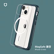 犀牛盾 iPhone 13 mini (5.4吋) Mod NX (MagSafe兼容) 超強磁吸手機保護殼 - 暗夜綠 Dark Teal