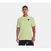 Under Armour 男 Project Rock短T-Shirt 1373744-369 S 黃色