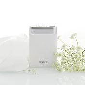 【Omars】炫彩系行動電源 (PD20W+QC3.0快充, 10000mAh) 雪花白