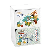 雙層收納櫃 收納櫃 迪士尼 Disney 唐老鴨系列 夏日爽鴨鴨 唐老鴨雙層貴(夏日款)