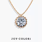 【JOY COLORi】70分 18K黃金 暖陽圓鑽項鍊