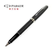 PARKER 08 黯黑白夾 鋼珠筆