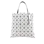 ISSEY MIYAKE BAO BAO PRISM 7X7 亮面手提包 (白色)