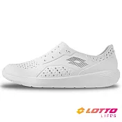 【LOTTO 義大利】男 ROVER 晴雨穿搭休閒鞋- 25cm 白