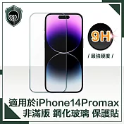 【穿山盾】iPhone 14 Pro Max 6.7吋非滿版9H鋼化玻璃保護貼