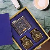 Hiles 極品咖啡豆氣閥式豆罐裝半磅+泉發蜂蜜250g 2罐(啡嚐親蜜禮盒/咖啡禮盒/蜂蜜禮盒) 耶加雪菲G1