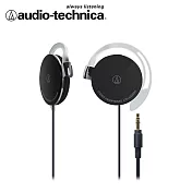 鐵三角 ATH-EQ300M 輕量薄型耳掛式耳機 黑色