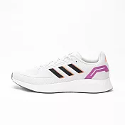Adidas Runfalcon 2.0 W [GV9575] 女 慢跑鞋 運動 休閒 避震 透氣 健身 穿搭 米白 紫