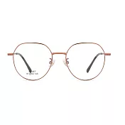 【大學眼鏡_配到好1980】韓版時尚造型咖光學眼鏡 M7067-C7 咖