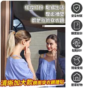 清晰加大款鏡面穿衣鏡牆貼
