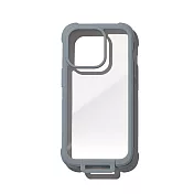 bitplay Wander Case 隨行殼 iPhone14 -6.1吋 透明背蓋軍規防摔手機殼附風格貼紙 霧灰藍