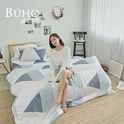 《BUHO》天絲™萊賽爾6x7尺雙人薄被套+枕套三件組(台灣製)《刻光之影》