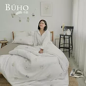 《BUHO》天絲™萊賽爾6x7尺雙人薄被套+枕套三件組(台灣製)《呆呆特工》