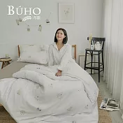 《BUHO》台灣製LYOCELL萊賽爾8x7尺雙人特大兩用被(套)-台灣製 《呆呆特工》