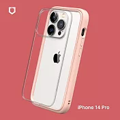 犀牛盾iPhone 14 Pro (6.1吋) Mod NX 防摔邊框背蓋兩用手機保護殼 - 櫻花粉