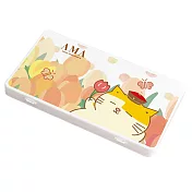 【黃阿瑪的後宮生活】口罩隨身收納盒 口罩盒 收納盒 飾品收納 花叢黃阿瑪