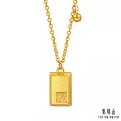 【點睛品】財納四海 黃金項鍊_計價黃金