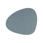 LIND DNA NUPO 皮革餐墊 （曲線、淺藍）