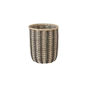 OYOY 條紋藤編收納籃