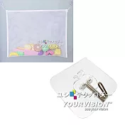 (加贈5入 強力無痕掛勾)寶寶洗澡玩具收納袋(2個) 網袋 玩具雜物整理袋