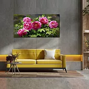 【御畫房】花開富貴 國家一級畫師手繪油畫60×120cm VF-61 (客製商品)