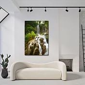 【御畫房】春水長流 國家一級畫師手繪油畫60×90cm VF-67 (客製商品)