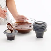 《LEKUE》布丁瑪芬烤杯 | 點心烤模 - 透黑6入