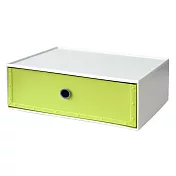 《八幡化成》抽屜整理收納箱(草綠34cm) | 整理籃 置物籃 儲物箱