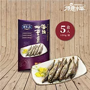 得意中華 醬燒柳葉魚 5盒(120g/盒)
